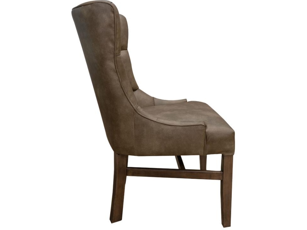 Tufted Backrest Upholstered Chair - image 3