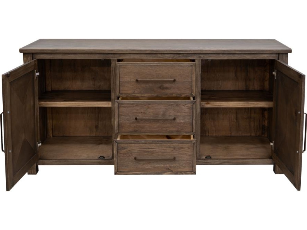 3 Drawer 2 Door Buffet - image 2
