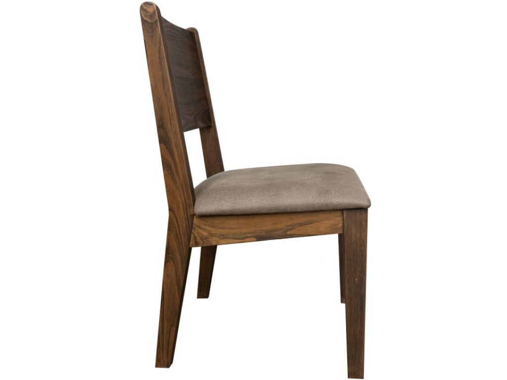 Upholstered Seat Wooden Chair - image 1