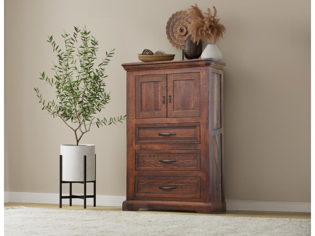 3 Drawer 2 Door Chest - image 1