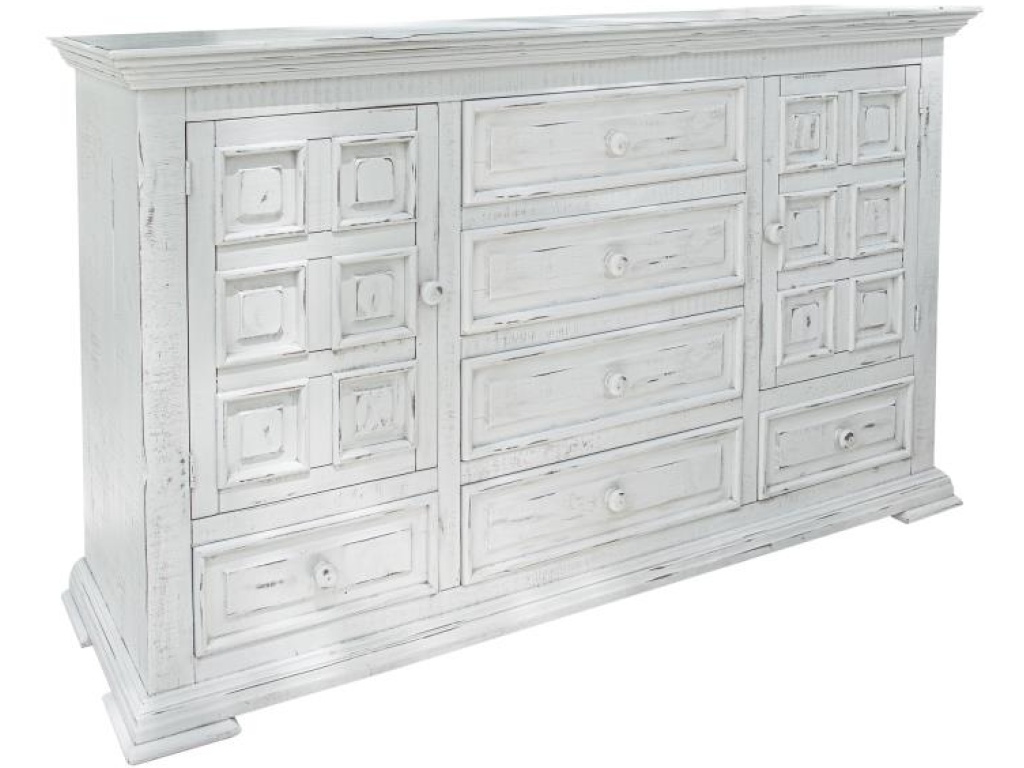6 Drawer 2 Doors Dresser - main image
