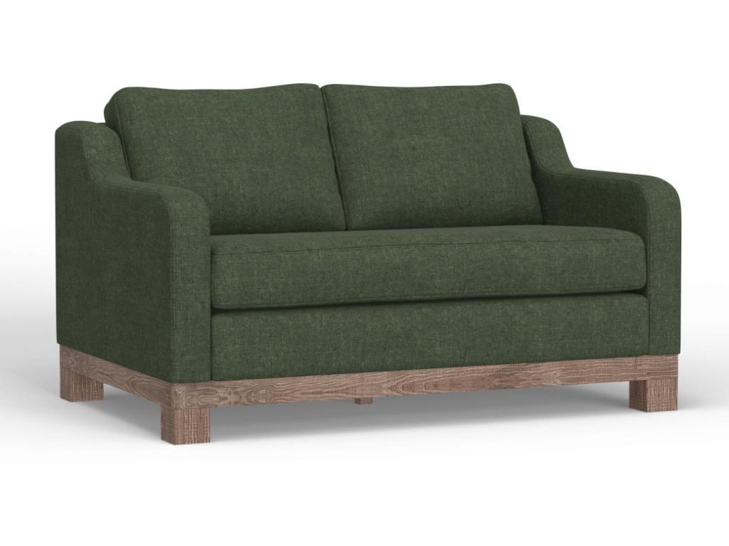 Wooden Frame & Base, Loveseat - main image