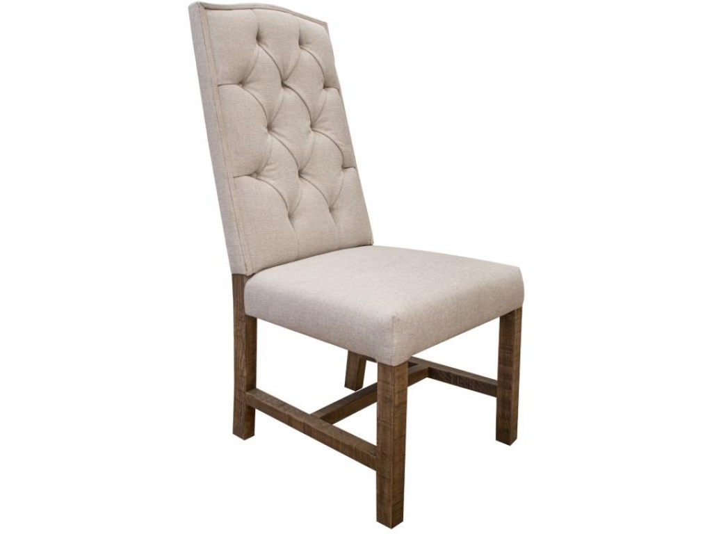 Tufted Backrest Upholstered Chair - main image