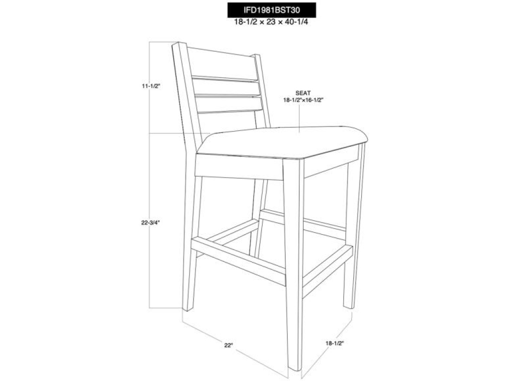 30" Barstool - image 4