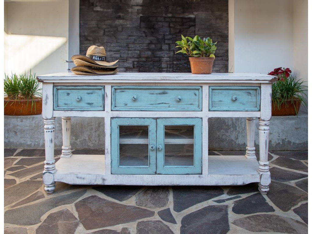 4 Drawer 2 Doors 70" TV Stand - image 1