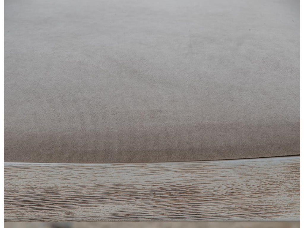 Upholstered Seat Wooden Chair - image 5