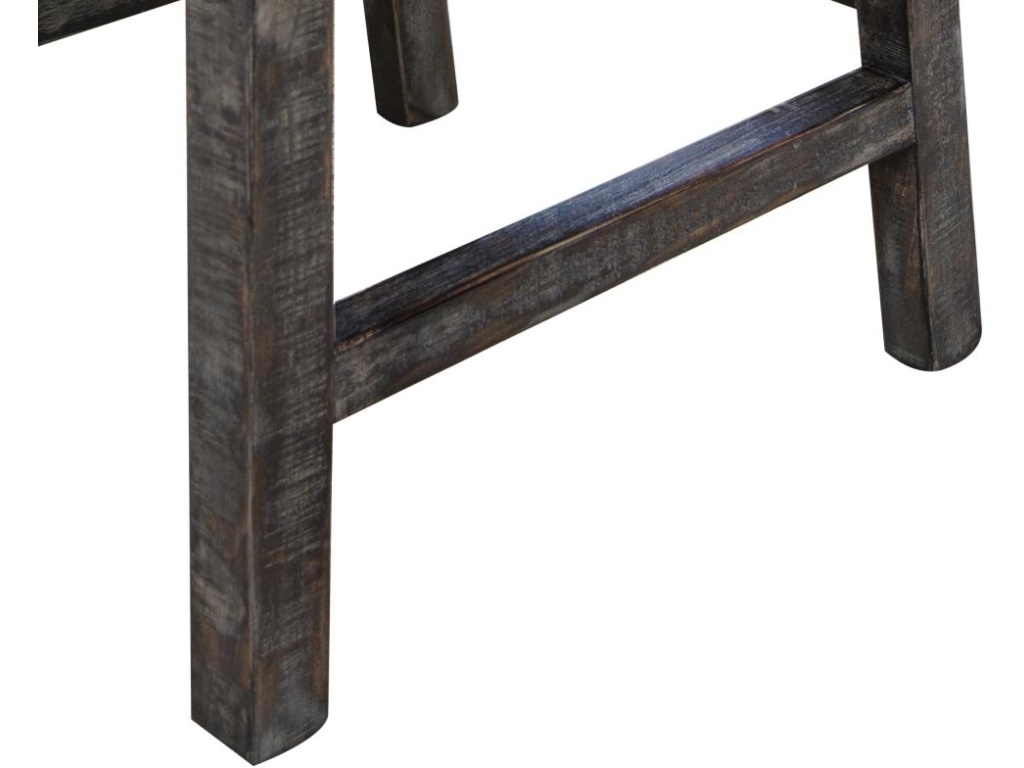 Upholstered Faux Leather Seat Chair - image 5