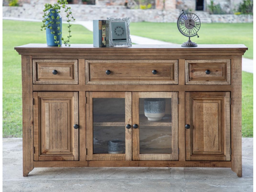 3 Drawer 4 Door Console - image 1