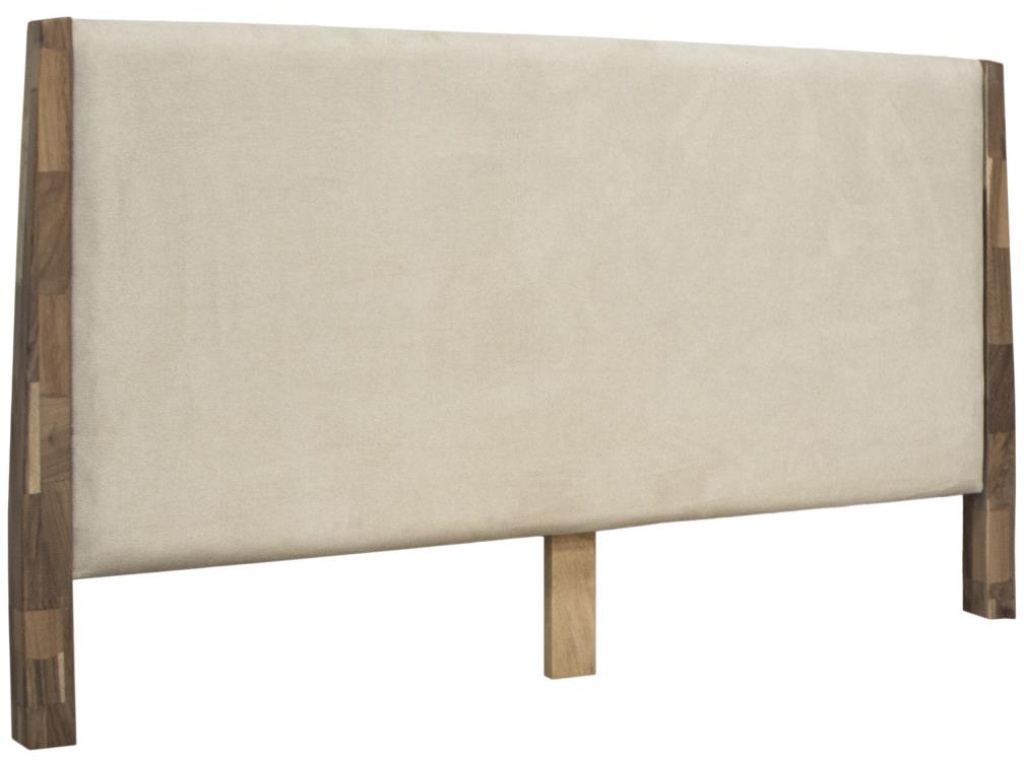 Parota Nova, Upholstered Headboard King Bed - image 1