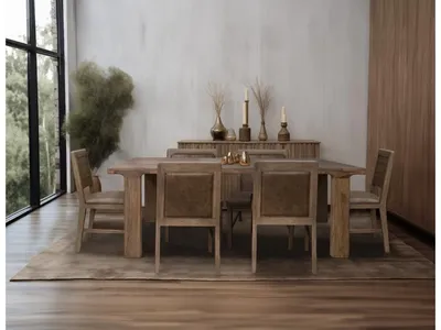 Upholstered Seat Wooden Chair