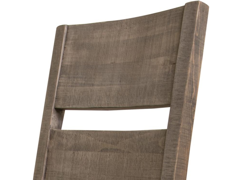 Upholstered Seat Wooden Chair - image 4