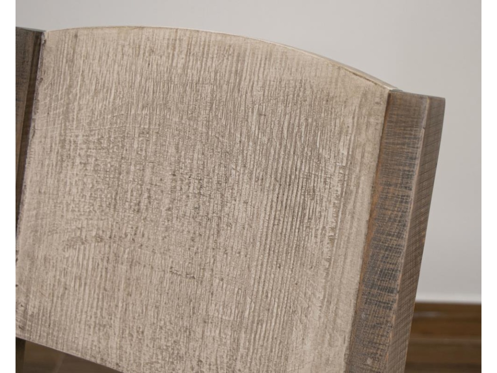 Upholstered Seat Wooden Chair - image 4