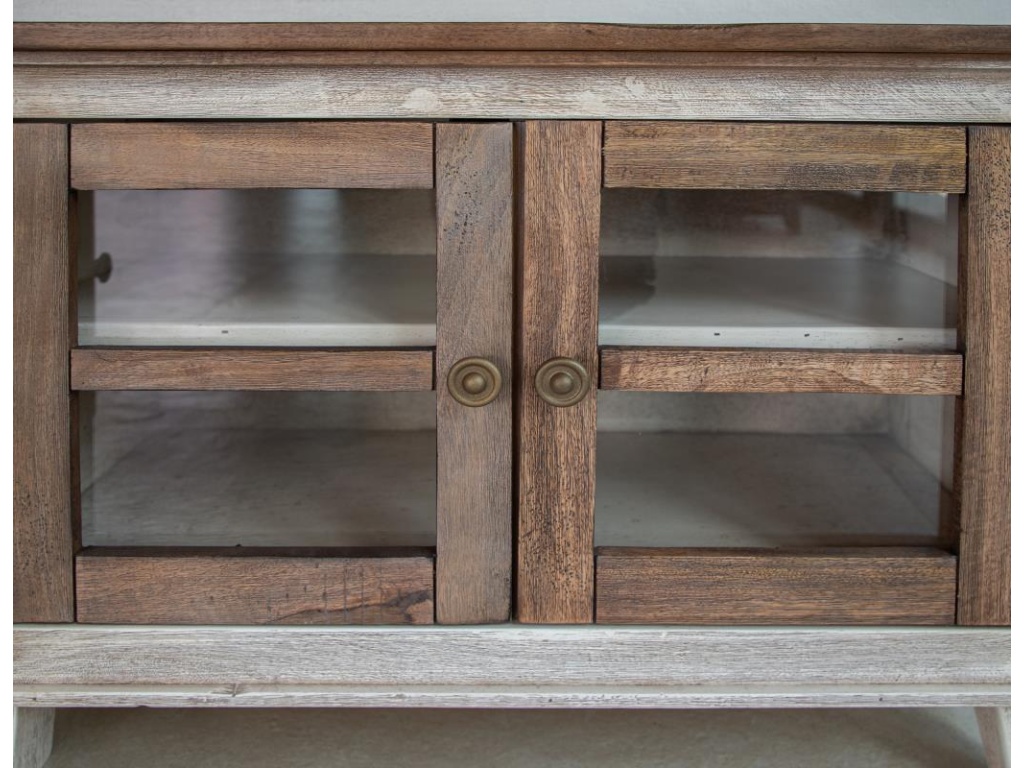 6 Door 93" TV Stand - image 3