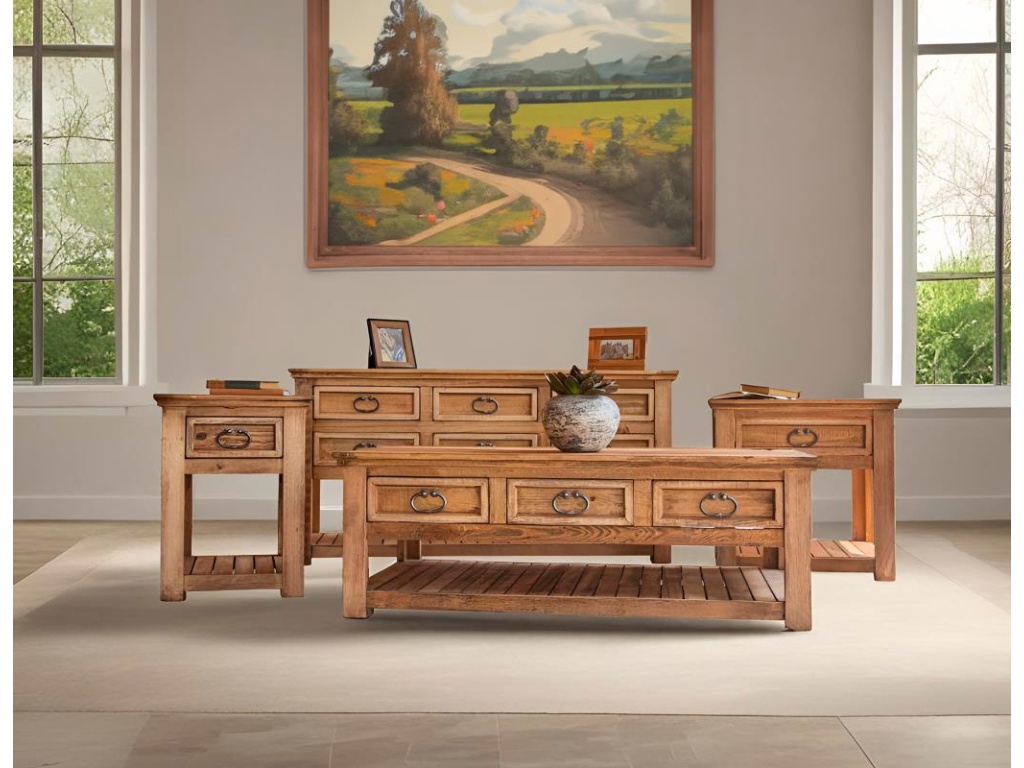 1 Drawer End Table - image 1