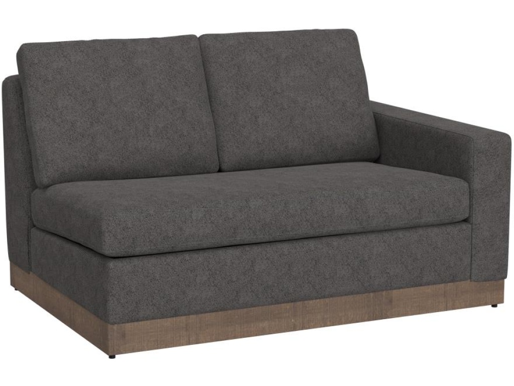 Wooden Frame & Base, Sectional Right-Arm Loveseat - main image