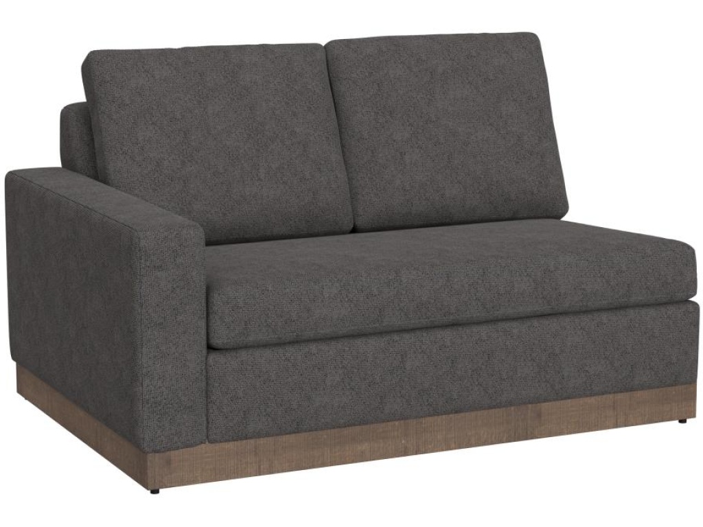 Wooden Frame & Base, Sectional Left-Arm Loveseat - main image
