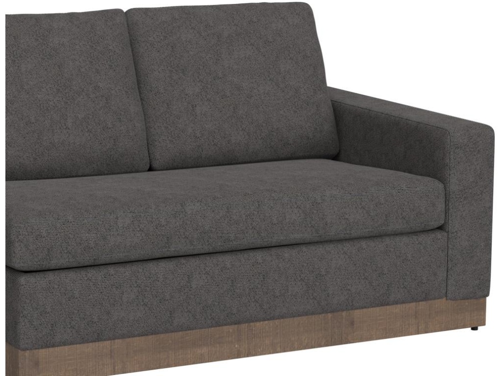 Wooden Frame & Base, Sectional Right-Arm Loveseat - image 2