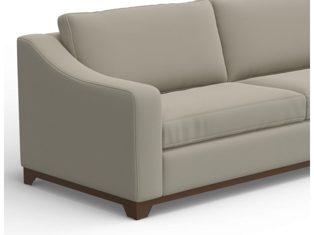 Wooden Frame & Base, Loveseat - image 2