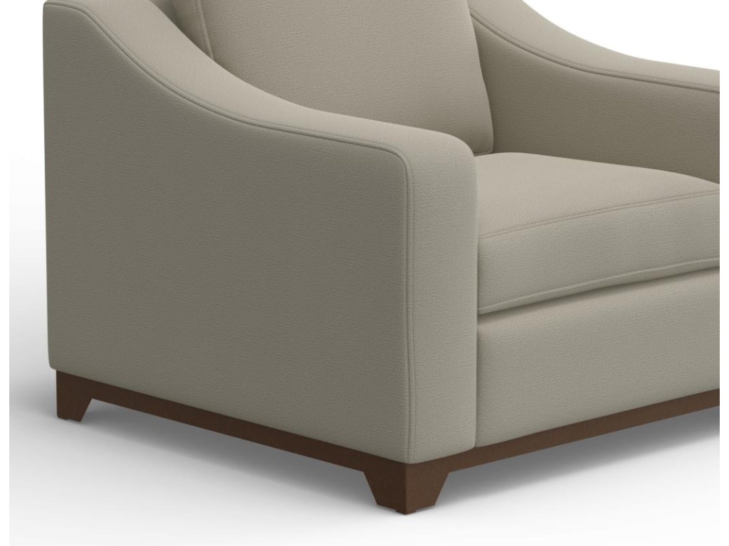 Wooden Frame & Base, Armchair - image 2