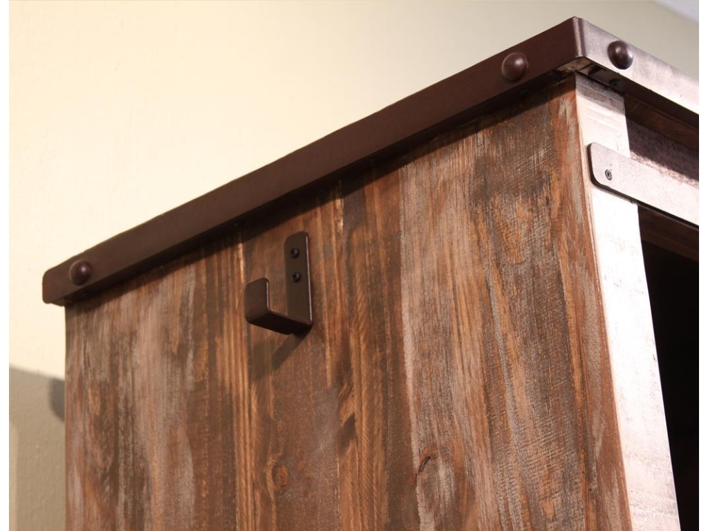 2 Drawer, 1 Sliding Door, 1 Mirror Door Armoire - image 5