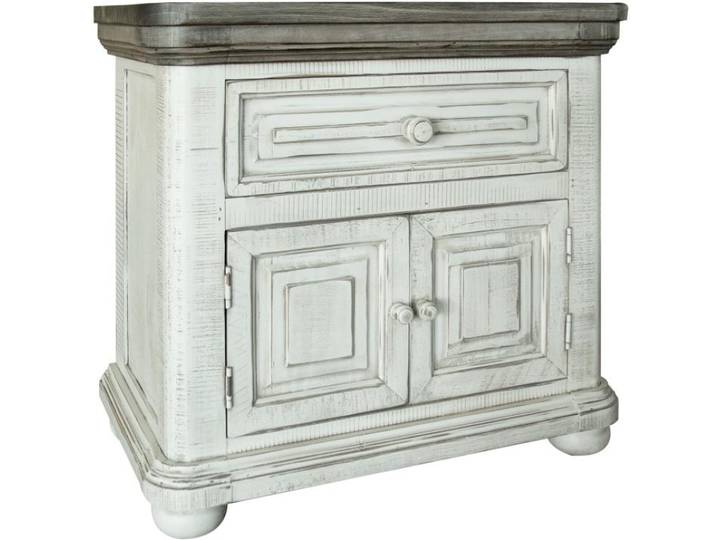 1 Drawer 2 Door Nightstand - main image