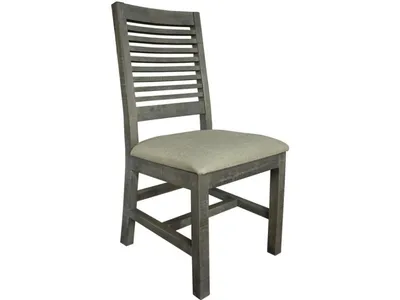 Upholstered Seat Wooden Chair