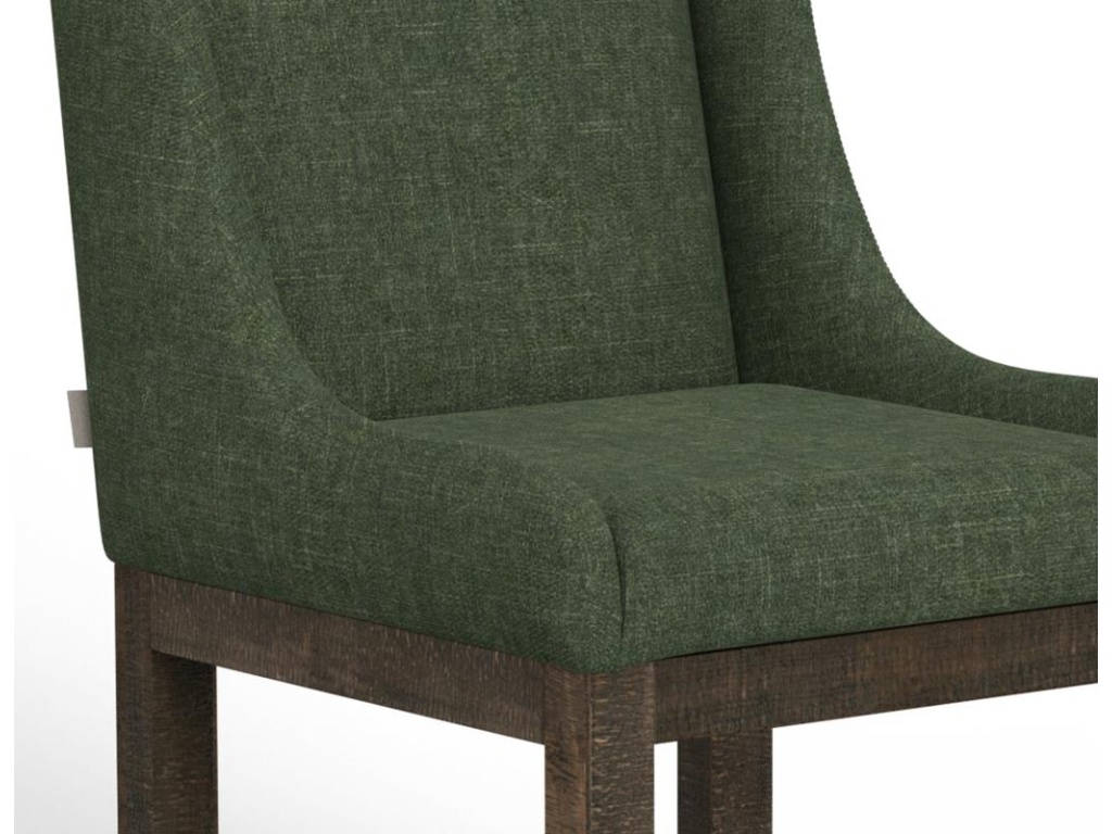 Wooden Frame & Base, 30" Upholstered Barstool - image 2