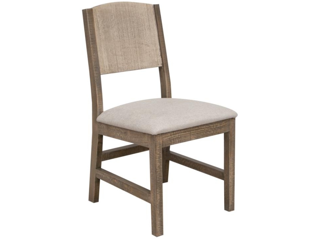 Upholstered Seat Wooden Chair - main image