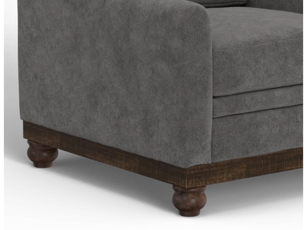 Wooden Frame & Base, Loveseat - image 3