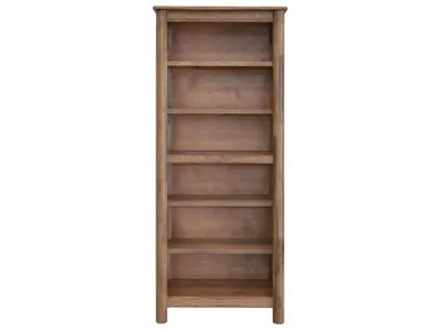 6 Wooden Shelves Bookcase - Alternative View