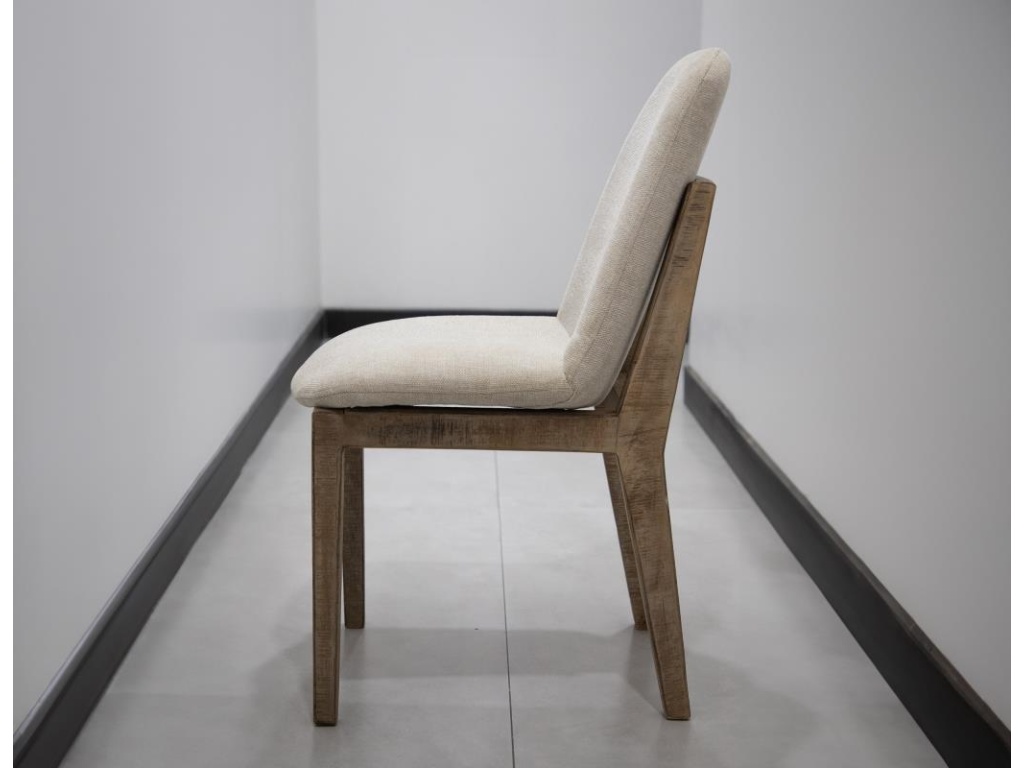 Upholstered Wooden Chair - image 4