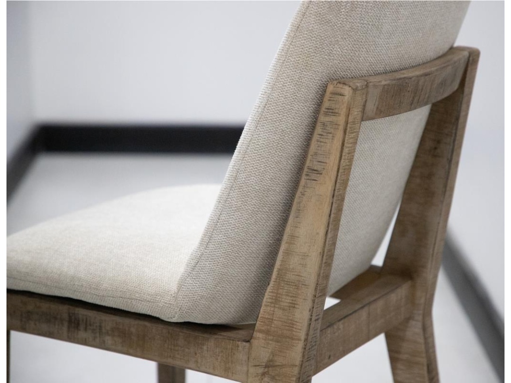Upholstered Wooden Chair - image 5