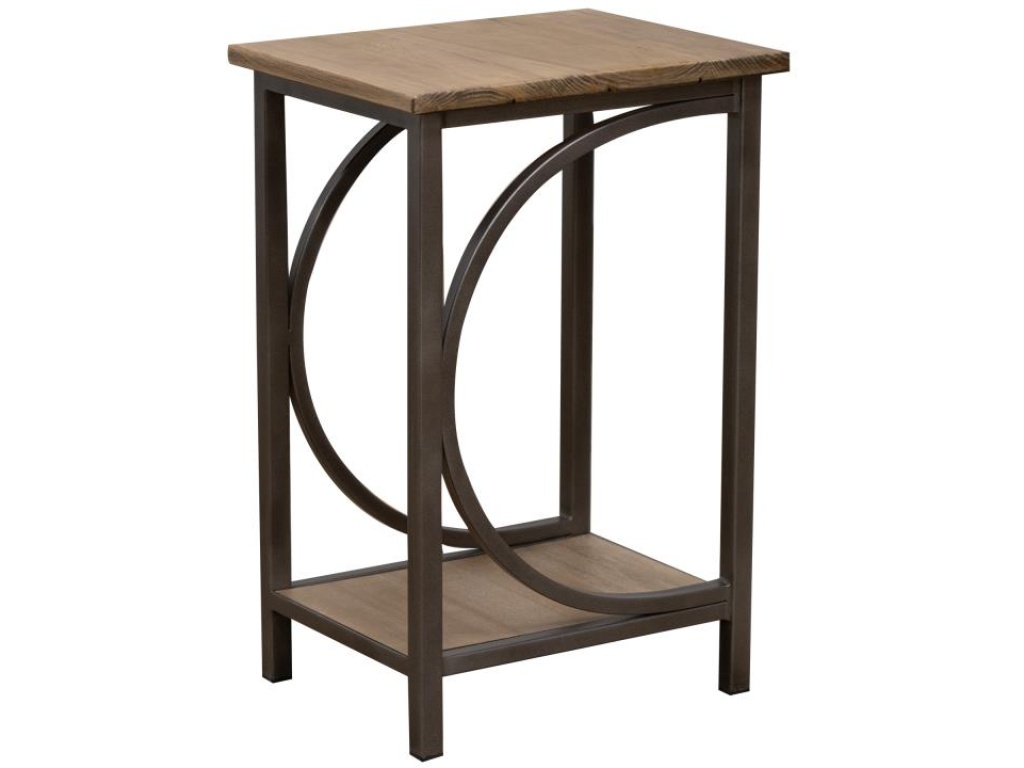 Metal Frame Chairside Table - main image