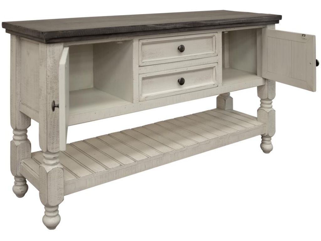 2 Drawer 2 Door Sofa Table - image 2