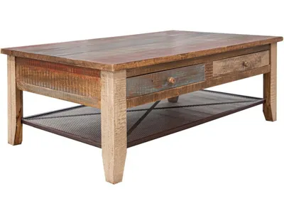 4 Drawer Cocktail Table