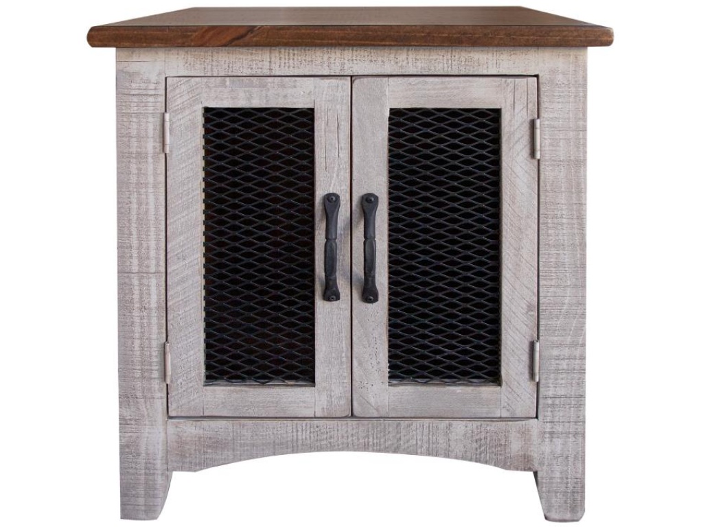 2 Door End Table - image 2