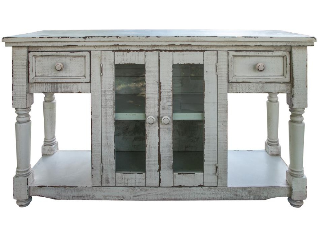 2 Drawer 2 Doors Sofa Table - image 1