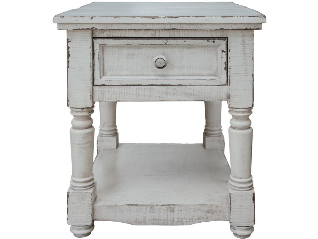 1 Drawer End Table - image 1