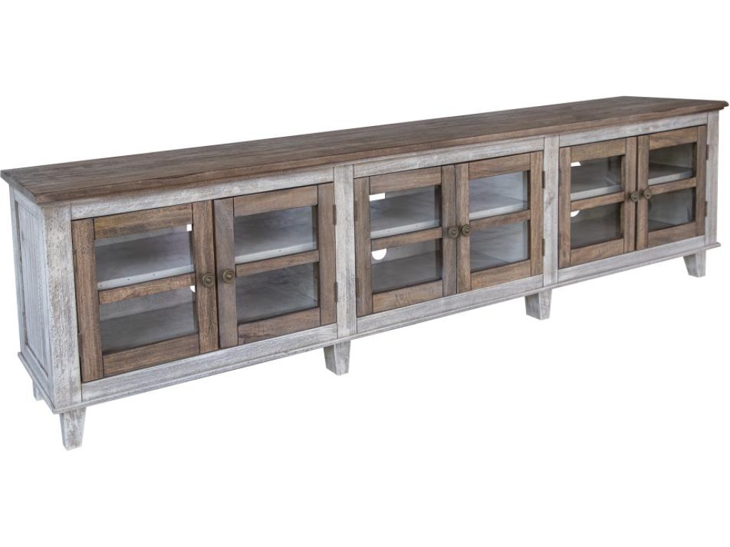 6 Door 93" TV Stand - main image