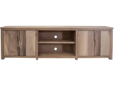 4 Door 93" TV Stand
