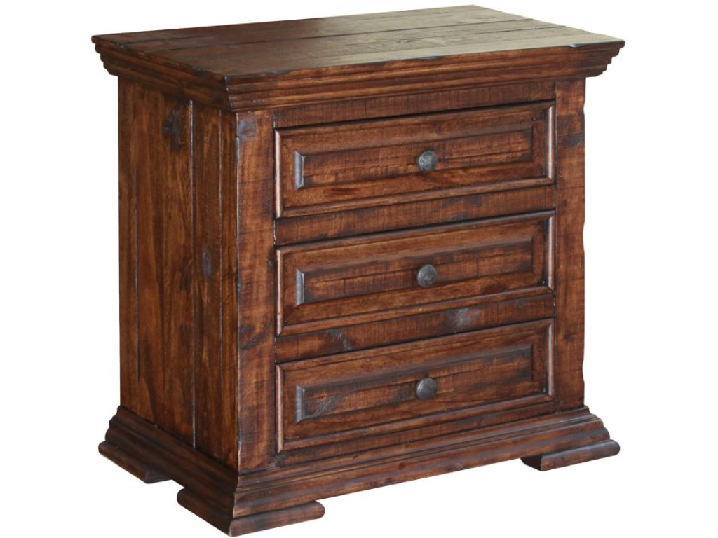 3 Drawer Nightstand - main image