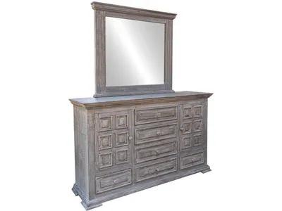 6 Drawer 2 Doors Dresser - Alternative View