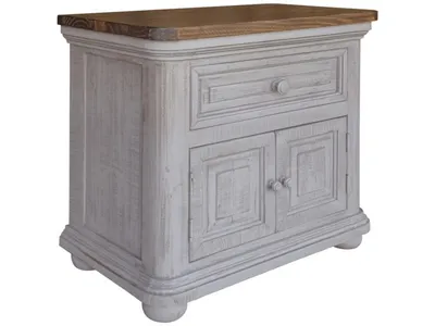 1 Drawer 2 Doors Nightstand