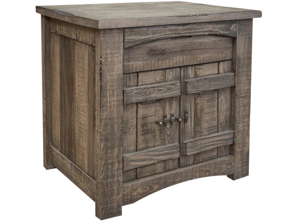1 Drawer 2 Door Nightstand - main image