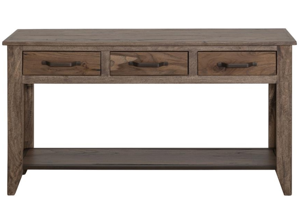 3 Drawer, 1 Shelf Sofa Table - image 1