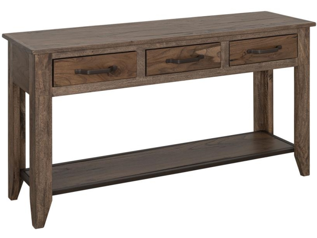 3 Drawer, 1 Shelf Sofa Table - main image
