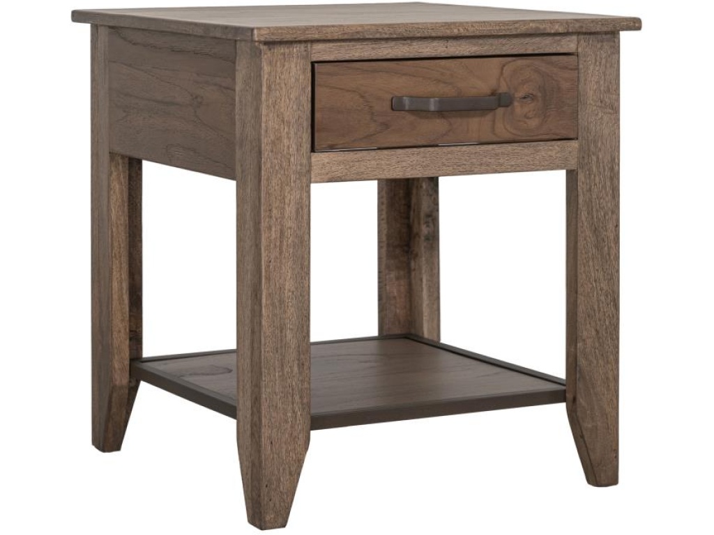 1 Drawer, 1 Shelf, End Table - main image