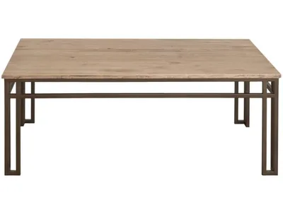 Iron base, Cocktail Table - Alternative View