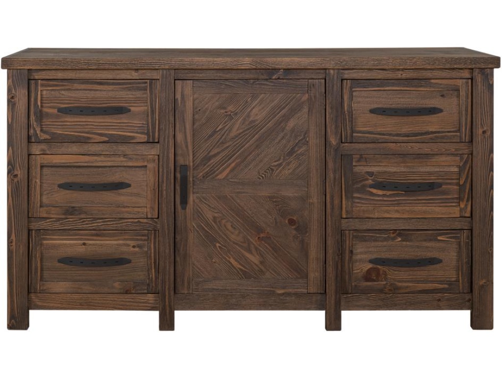 6 Drawer & 1 Door, Dresser - image 1