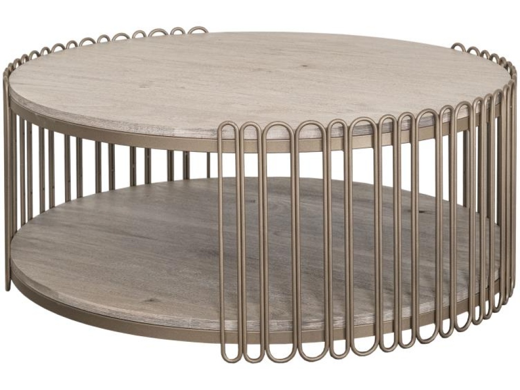 1 Shelf, Round Cocktail Table - main image